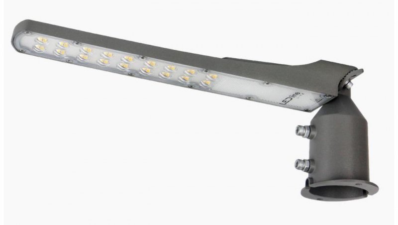 Oprawa drogowa uliczna parkowa LED line FLAMINGO 50W 4000K 5000lm szara IP65 3 lata gwar.