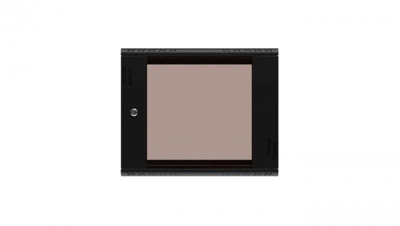 Szafa rack beznarzędziowy montaż, montowana na ścianie Extralink Premium 9U 600x600 Czarna