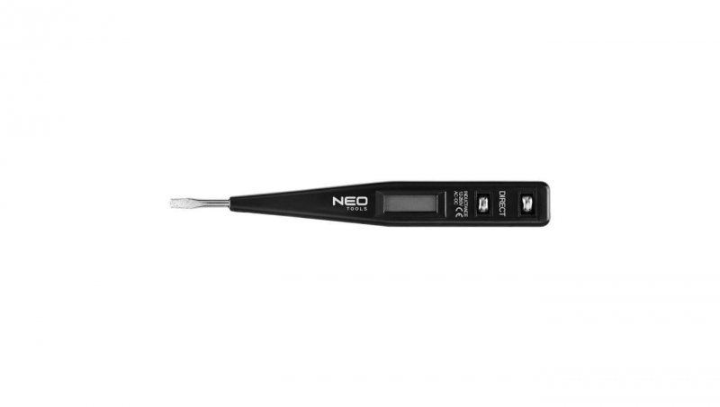 Próbnik cyfrowy detektor napięcia 12-250V neonówka 120mm NEO 94-005