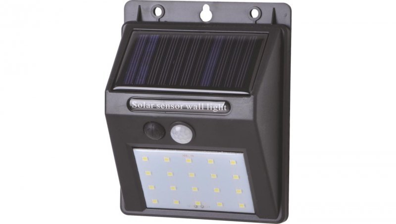 NAŚWIETLACZ SOLARNY 80LM 3.7VX1200MAH 770 IP44 Z CZUJNIKIEM LGS010S