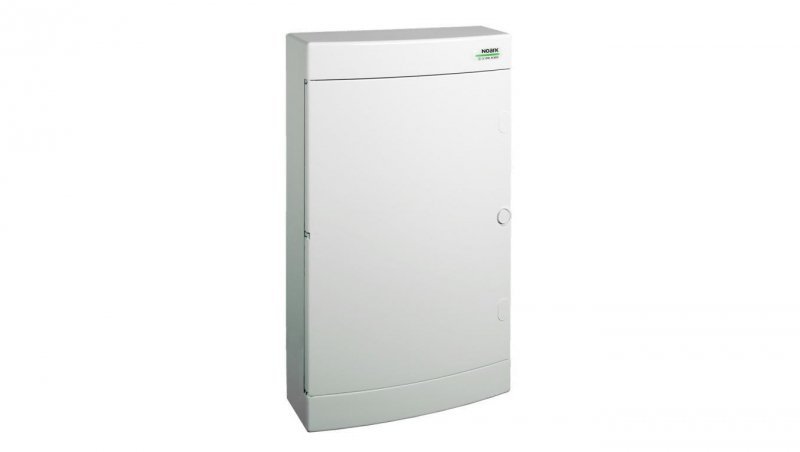 Rozdzielnica natynkowa PNS MM 2x18 modułów IP40 396x361x112mm plastikowa drzwi pełne NOARK