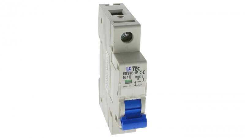 Wyłącznik instalacyjny nadprądowy nadmiarowoprądowy 1P 1M B 10A 6kA 490495 EBS9B