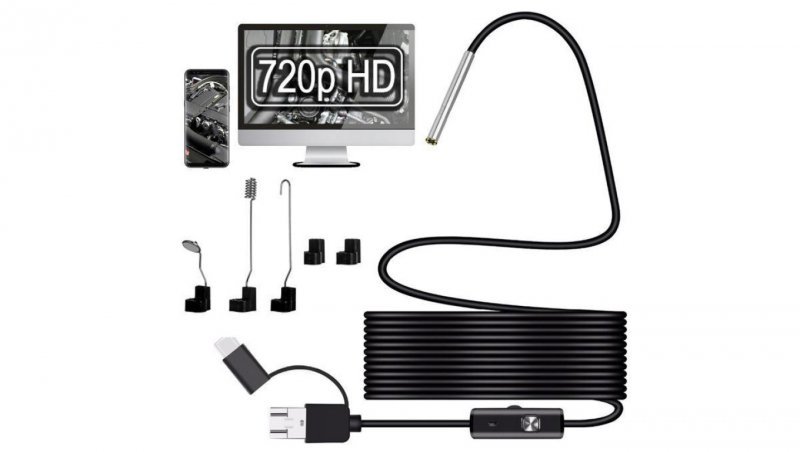 Kamera inspekcyjna AN97-3.9MM HD Android USB-C
