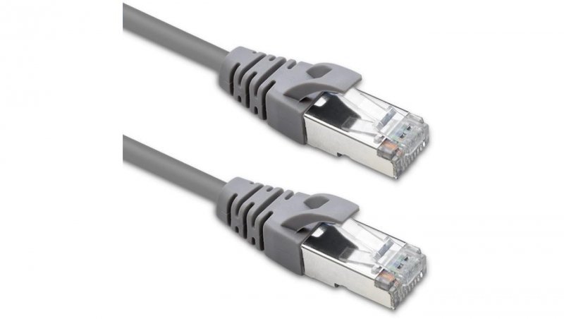 Qoltec Kabel Patchcord FTP CAT5e 2 x RJ-45 3m High speed Gold Ekranowany