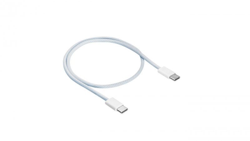 Kabel USB Akyga AK-USB-50 USB type C (m) / USB type C (m) dla iPhone 15 w oplocie ver. 2.0 60W 0.5m