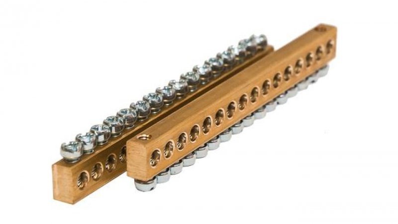 Listwa zaciskowa zerowa 16 x 10mm2 LZ-16