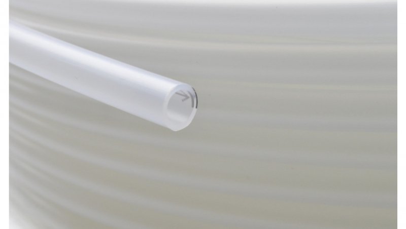 Przewód pneumatyczny PA poliamidowy kalibrowany, fi 10x7,5 mm, biały (krążek 25 m)