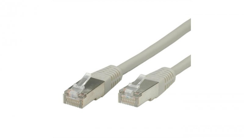 VALUE Kabel krosowy kat. 6 (klasa E) S/FTP (PiMF), szary, 5 m