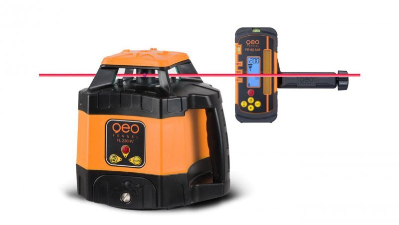 Niwelator laserowy obrotowy FL 220HV, FR 60-MM