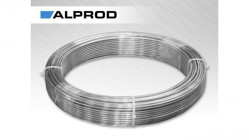 Drut aluminiowy fi 10 ( 20 kg - ok 94 mb) stop AlMgSi DRA 10/20