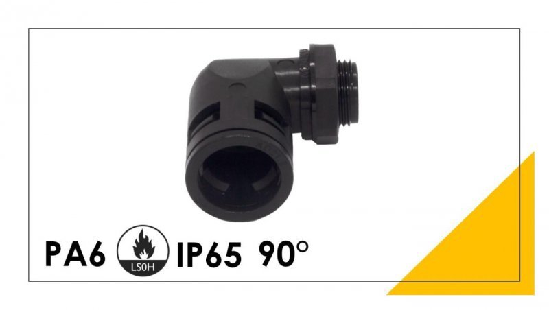 Dławik do peszla 90 ANA-QUICK M50x1,5-NW50 - BLACK 968.350.2 /1szt./