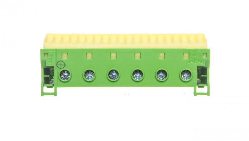 Blok samozacisków 63A QC zielony 26 przyłączy 33x105x105mm KN26E