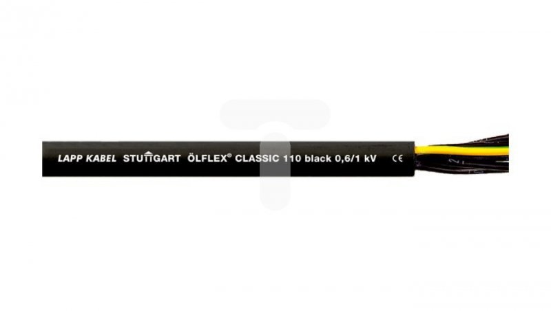 Przewód sterowniczy OLFLEX CLASSIC 110 Black 0,6/1kV 7G2,5 1120346 /bębnowy/