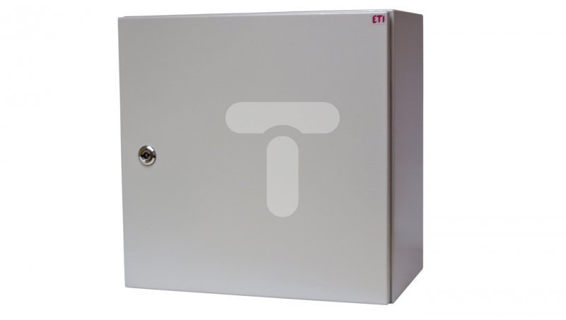 Obudowa metalowa 400x400x250mm IP65 z płytą ETIBOX GT 40-40-25 001102110