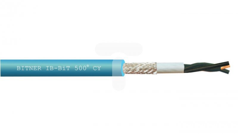 Kabel iskrobezpieczny IB-BiT 500-CY 2x1,0 300/500V SI0185 /bębnowy/