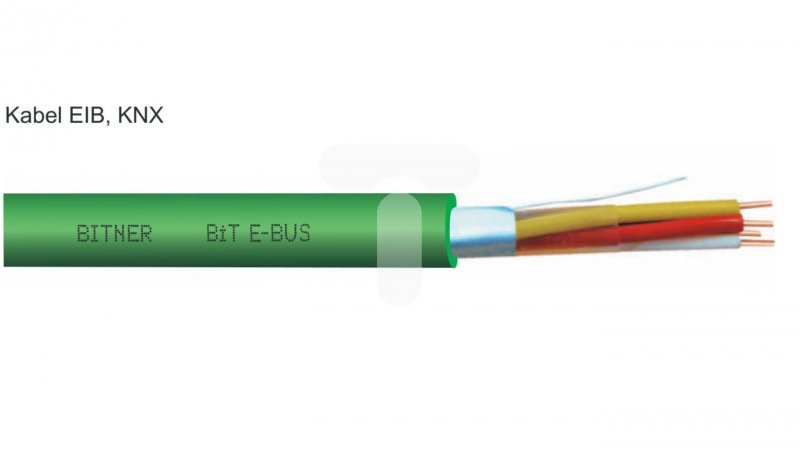 Kabel do transmisji danych BiT E-BUS 2x2x0,8mm PCV EB0005 /bębnowy/
