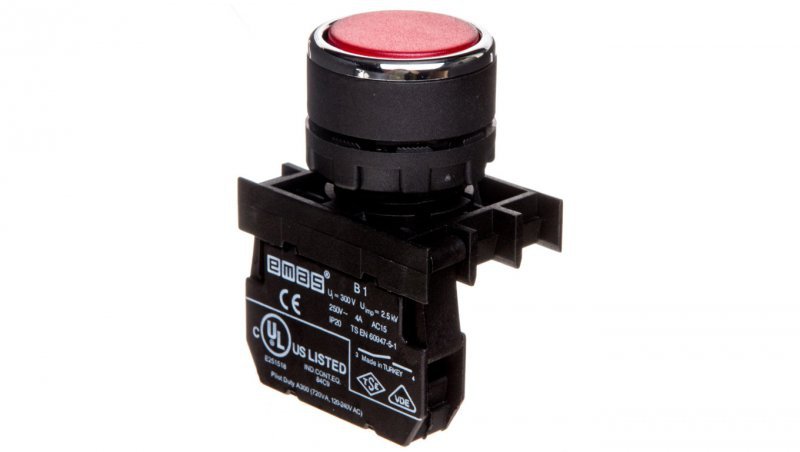 Przycisk sterowniczy czerwony T0-B100DK