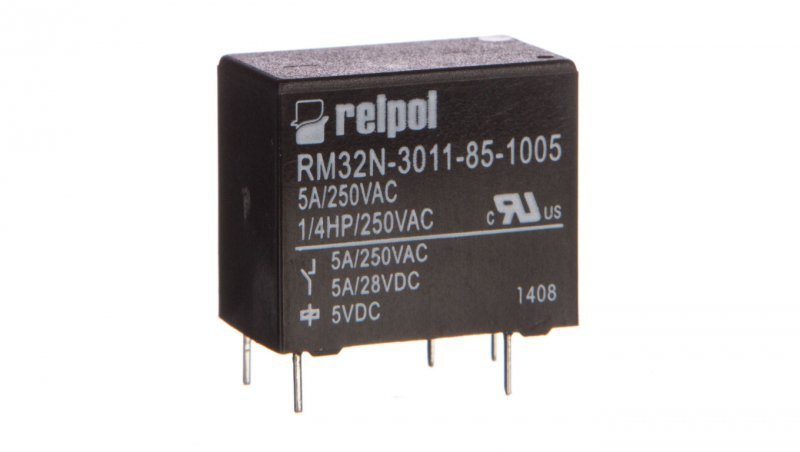 Przekaźniki miniaturowy 1P 5A 5V DC PCB RM32N-3011-85-1005 2615026