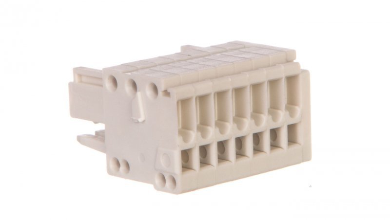 Gniazdo MCS-MICRO 7-biegunowe jasnoszare raster 2,5mm 733-107