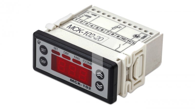 Regulator temperatury MCK-102-20 + 2 czujniki NTC Honeywell