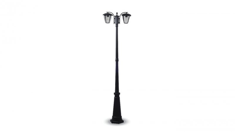 Lampa Ogrodowa VT-739 POLE LAMP-BLACK-2 7062