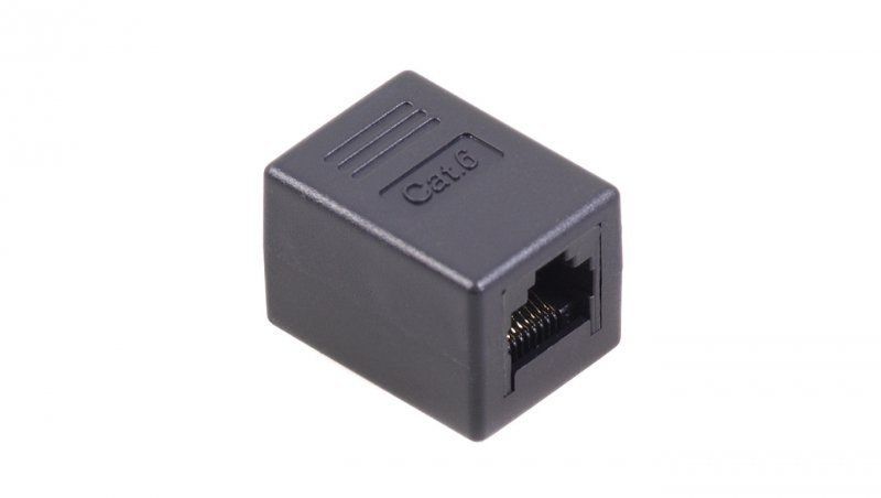 Łącznik RJ45 Cat6 gniazdo-gniazdo Maclean MCTV-811 beczka MCTV-811