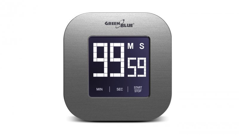 Cyfrowy timer stoper minutnik magnetyczny z dotykowym ekranem GreenBlue GB524 GB524
