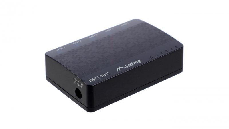Switch desktop 5-port 100MB/s LANBERG DSP1-0105