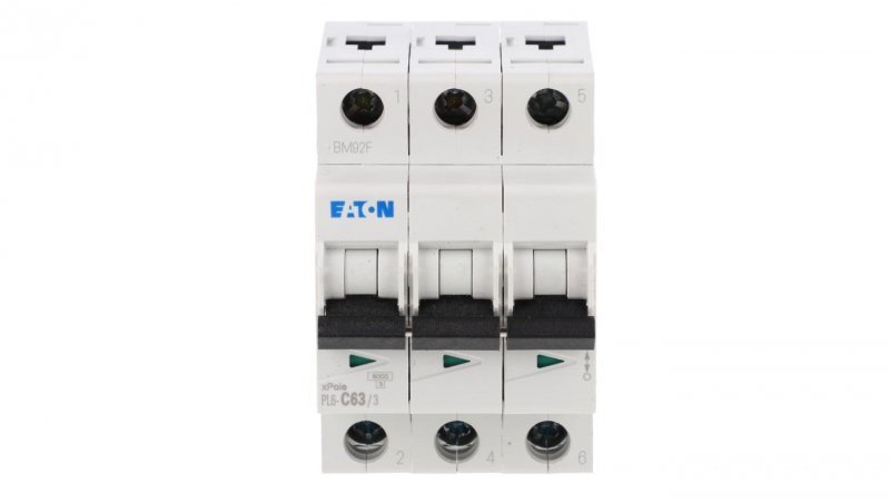 Wyłącznik nadprądowy 3P C 63A 6kA AC PL6-C63/3 286607