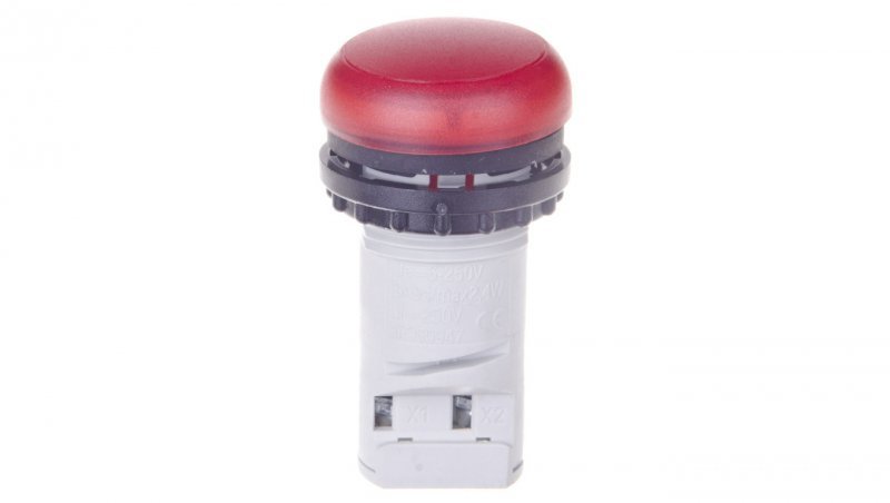 Lampka sygnalizacyjna 22mm czerwony AC/DC M22-LC-R 216908