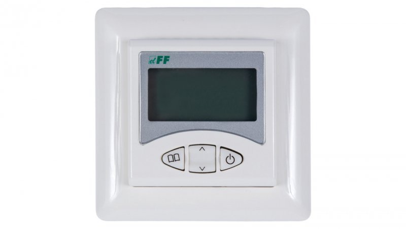 Regulator temperatury 230V 16A -5-60°C IP20 biały RT-825