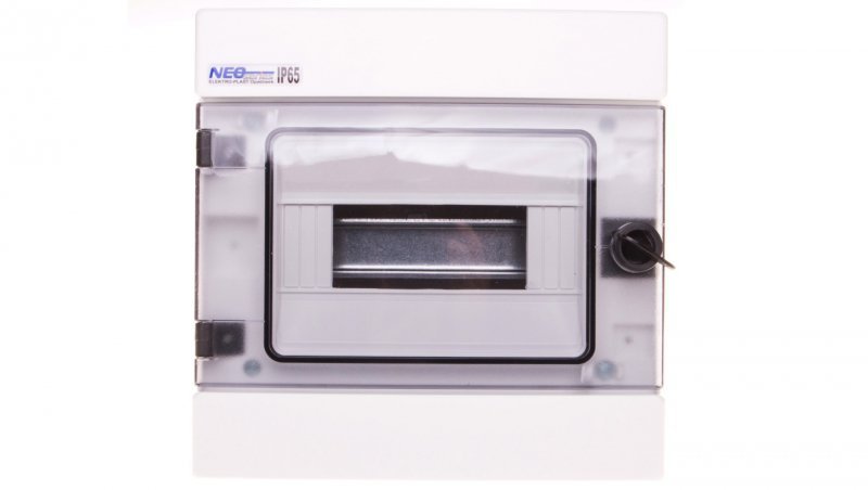 Rozdzielnica hermetyczna modułowa 1000V DC 1x8 natynkowa IP65 RH-8 36.8
