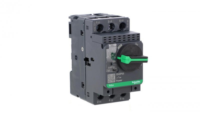 Wyłącznik silnikowy 3P 0,25kW 0,63-1A GV2P05