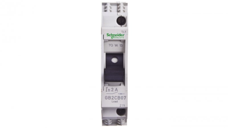 Wyłącznik termo-magnetyczny 1P 2A AC GB2CB07