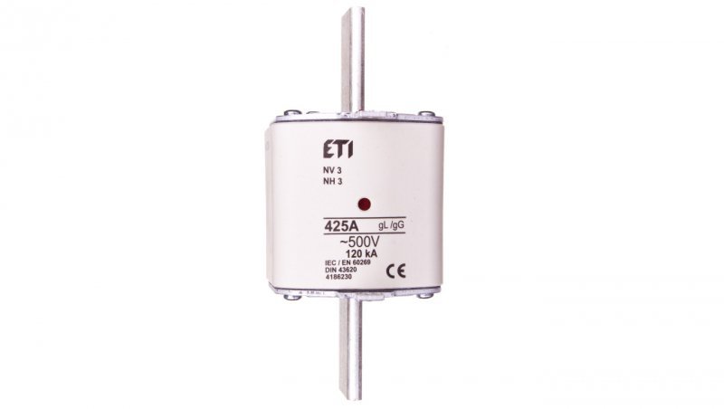 Wkładka bezpiecznikowa KOMBI NH3 425A gG 500V WT-3 004186230