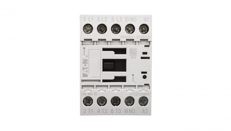 Stycznik mocy 9A 3P 110V AC 1Z 0R DILM9-10(110V50HZ,120V60HZ) 276687