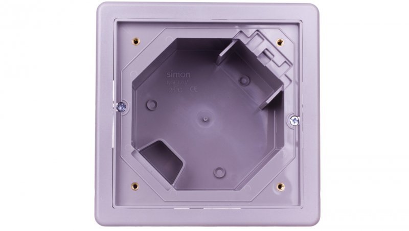 Simon Connect Podstawa KSE IP66 puszki IP66 do podłóg technicznych 145x145mm szara KGE170TF/23