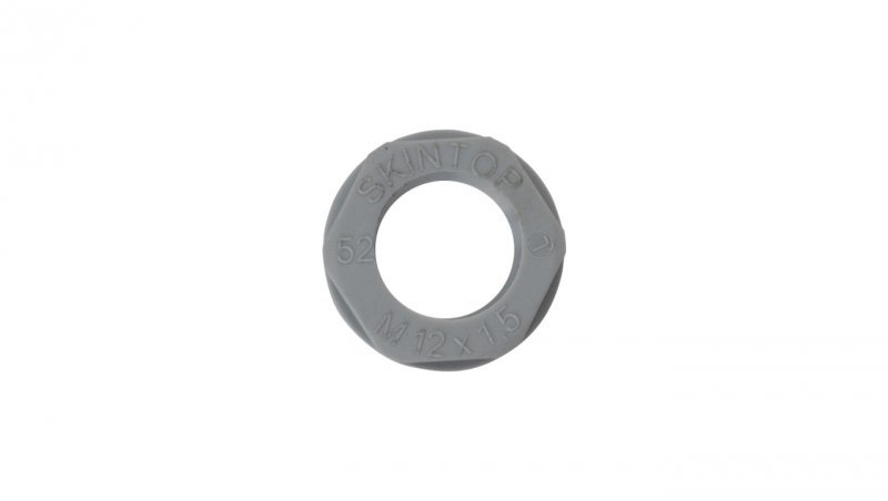 Nakrętka poliamidowa M12 SKINTOP GMP-GL-M 12x1,5 ciemnoszara 53119000 /100szt./