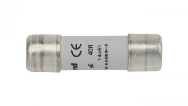 Wkładka bezpiecznikowa cylindryczna 14x51mm 40A gL 500V HPC 014340