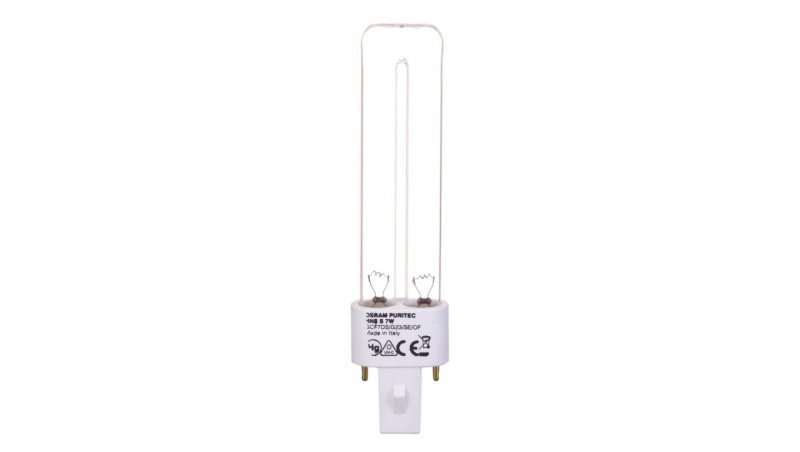 Świetlówka kompaktowa G23 (2-pin) 7W HNS S bakteriobójcza 4050300941202