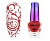 Lakier do stempli i stampingu MollyLac czerwony 10ml Nr 5