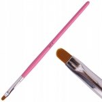 PĘDZELEK DO ŻELU MANICURE ROZMIAR 4 OWALNY DŁUGOŚĆ WŁOSIA 7 MM