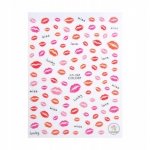 Naklejki do paznokci cienkie samoprzylepne walentynkowe CA-568