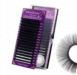 Rzęsy Nagaraku Mink B 0,1 mm 11 mm 16 pasków