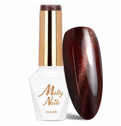Lakier hybrydowy Molly Nails Cat Eyes nr 236 8g Hema/Di-Hema Free 