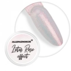 Pyłek do paznokci Lotus Rose Effect Allepaznokcie