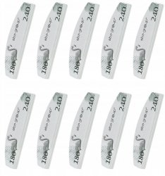 Aba polerka mini łódka 180/240  półksięzyc 10 szt
