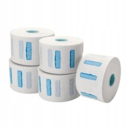 Kołnierze fryzjerskie w rolce Eko-Higiena 5x100 sztuk białe mocny klej!!