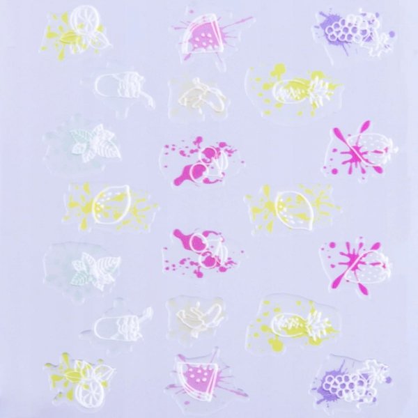 Naklejki 5D samoprzylepne wypukłe akrylowe Nr 90