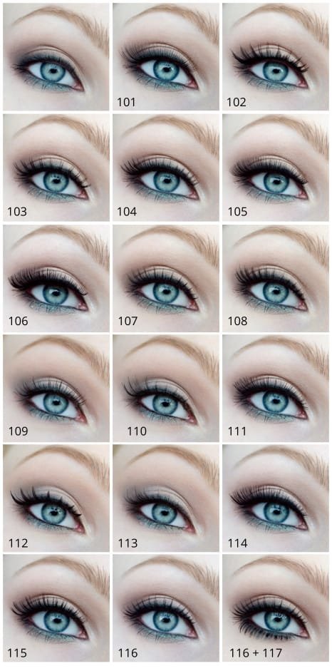 Rzęsy na pasku Neicha model 113